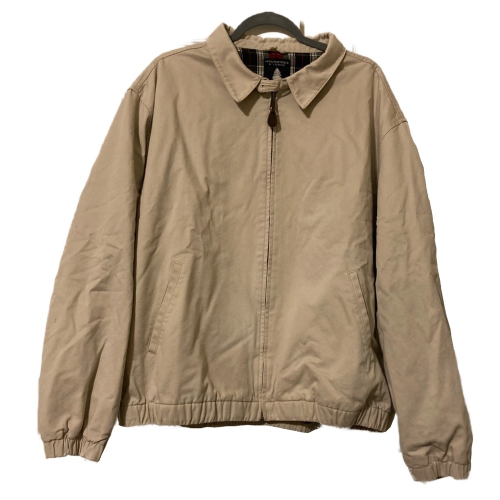 Roundtree & Yorke Beige and Plated Jacket Man XL FREE SHIPPING